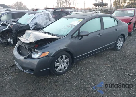 2010 Honda Civic Lx z USA, uszkodzony, nr VIN 2HGFA1F57AH571919